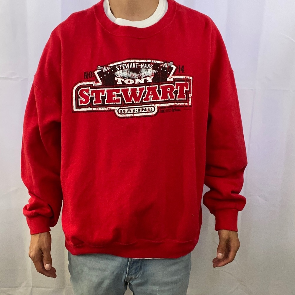 Tony Stewart NASCAR Crewneck